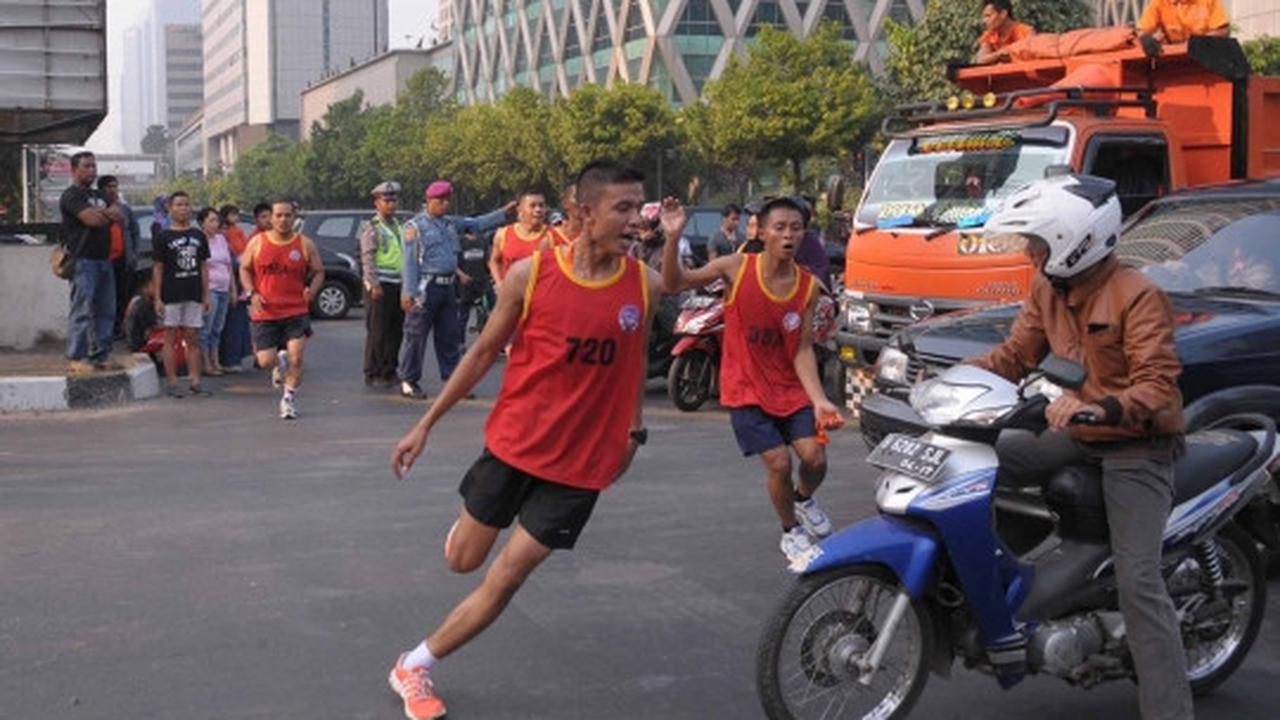 12 Ribu peserta ramaikan lomba lari HUT ke-70 TNI
