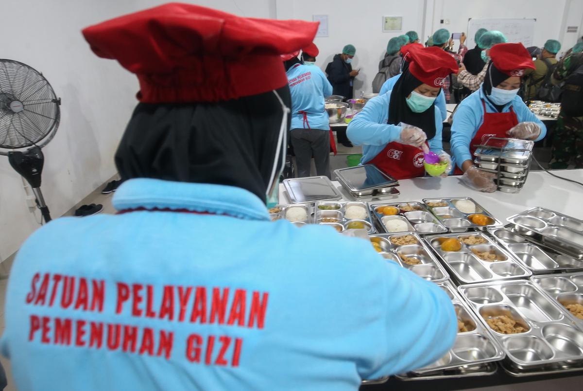 Dapur Makan Bergizi Gratis di Depok
