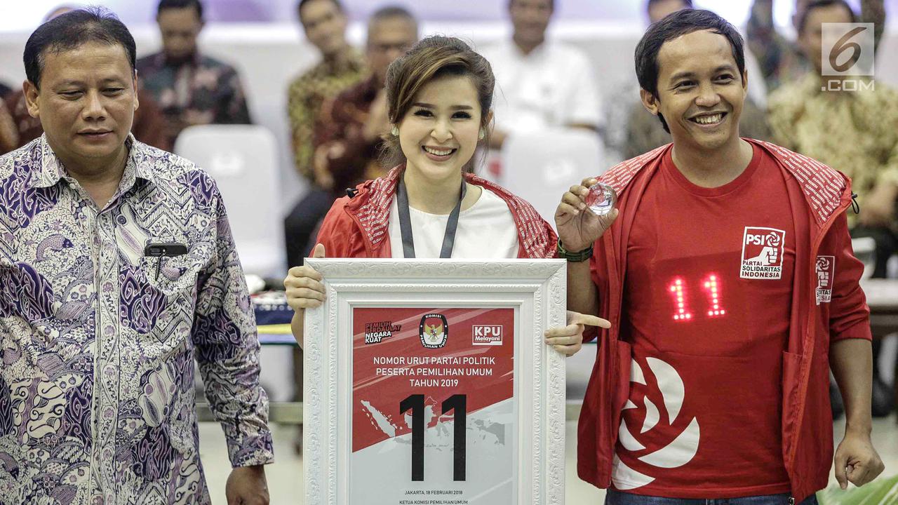 Ingat, Ini Daftar Nomor Urut 14 Parpol Peserta Pemilu 2019