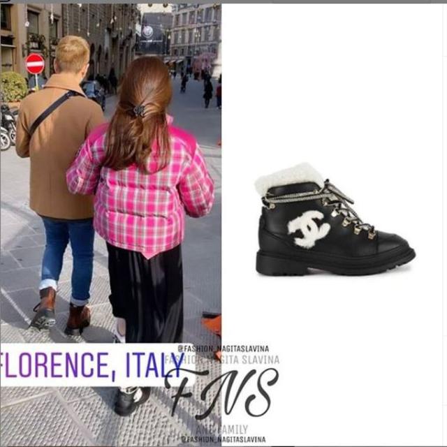 Liburan Akhir Tahun di Italia, sepatu Nagita Slavina bikin salah fokus