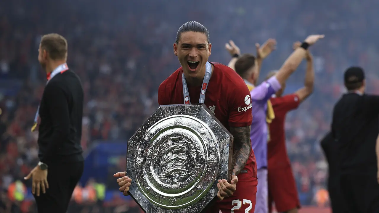 Darwin Nunez - Liverpool - Manchester City - Community Shield