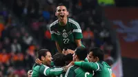 3 Gol Meksiko "Kubur" Belanda di Amsterdam