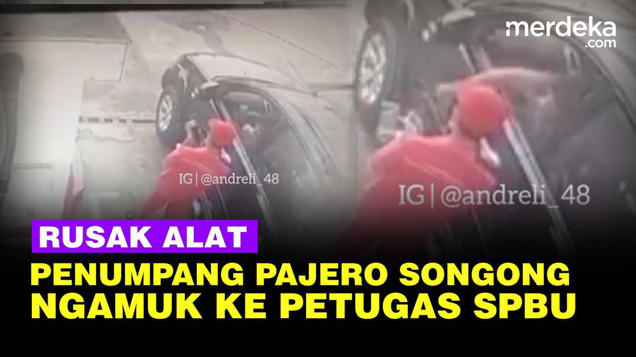 VIDEO: Viral Penumpang Pajero Ngamuk ke Petugas SPBU hingga Rusak Mesin EDC Pertamina