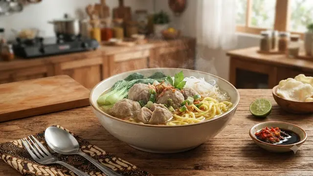 ilustrasi bakso