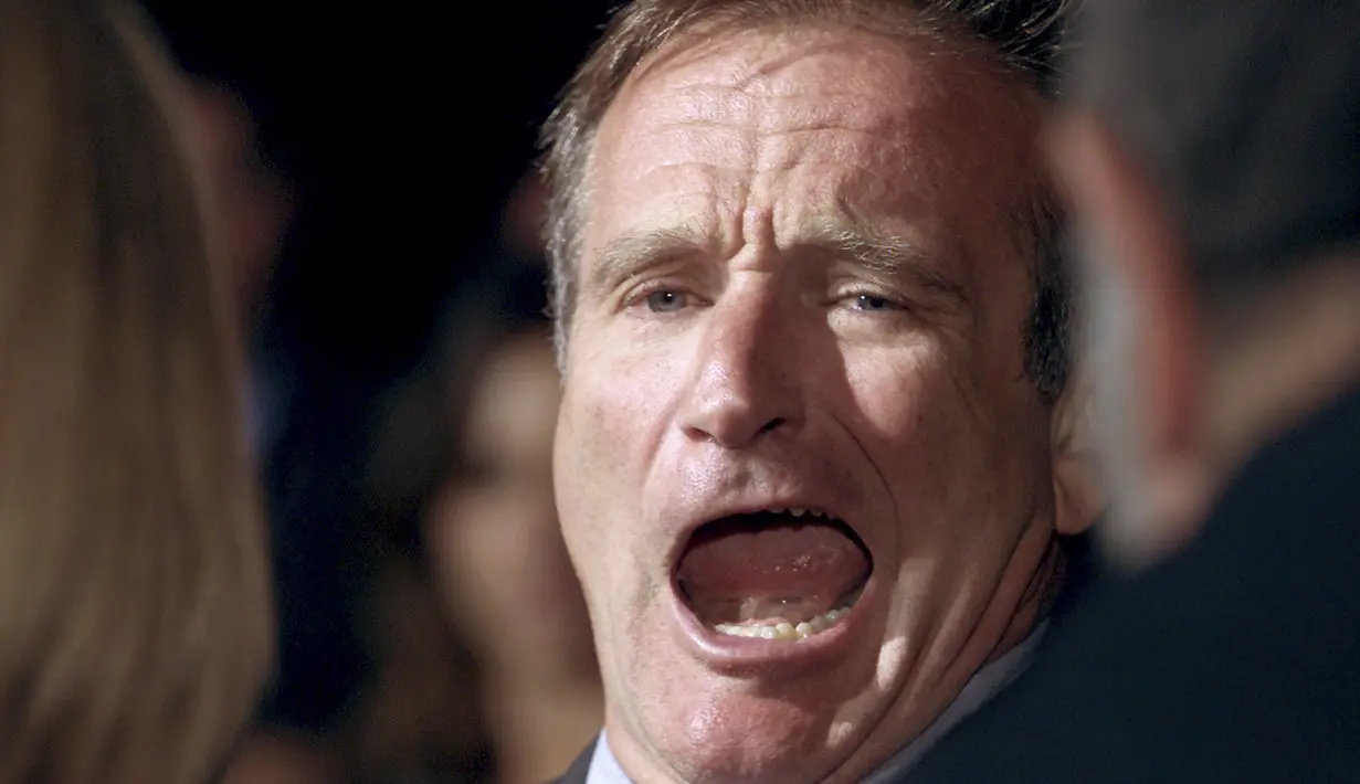 Robin Williams sempat berjuang untuk menghilangkan ketergantungan alkohol dan kokain pada dekade 1980-an. (REUTERS/Peter Morgan/Files)