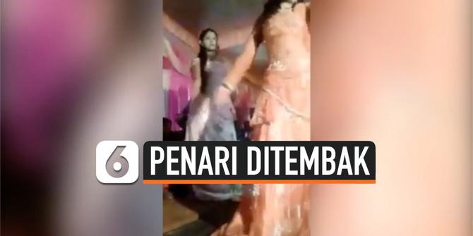 VIDEO: Ngeri, Rekaman Pria Mabuk Tembak Penari di Acara Pernikahan