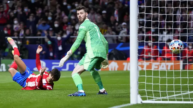 Foto: Manchester United Imbangi Atletico Madrid di Babak 16 Besar Liga Champions Lewat Gol Anthony Elanga