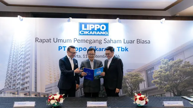Rapat Umum Pemegang Saham Luar Biasa (RUPSLB) PT Lippo Cikarang Tbk (LPCK) di Aryaduta Menteng, Jakarta. (Dok LPCK)
