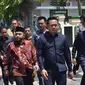 Wali Kota Bengkulu, Helmi Hasan, saat menghadiri pemeriksaan, Kamis (4/6/2015), di kantor Kejaksaan Negeri Bengkulu. (Liputan6.com/Yuliardi Hardjo Putra)