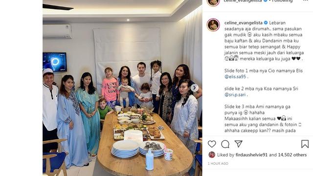 Celine Evangelista (Foto: Instagram/@celine_evangelista)