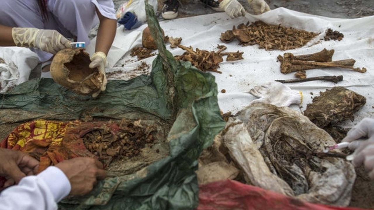 Pembongkaran ribuan makam tak dikenal di Thailand