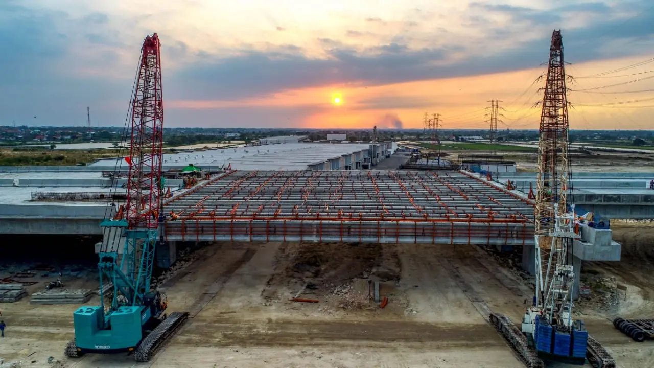 Proyek Jalan Tol Sidoarjo-Gresik