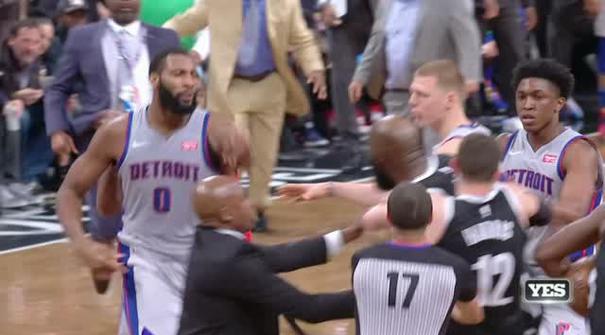 Berita video game recap NBA 2017-2018 antara Detroit Pistons melawan Brooklyn Nets dengan skor 108-96.