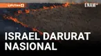 KEBAKARAN HUTAN DI ISRAEL DISEBUT KEADAAN DARURAT NASIONAL