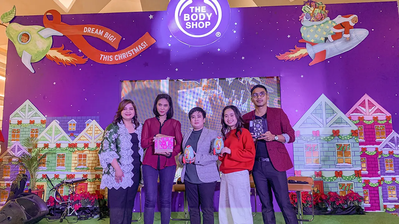 Sambut Natal dan Tahun Baru, The Body Shop Ajak Perempuan Indonesia untuk Dream Big