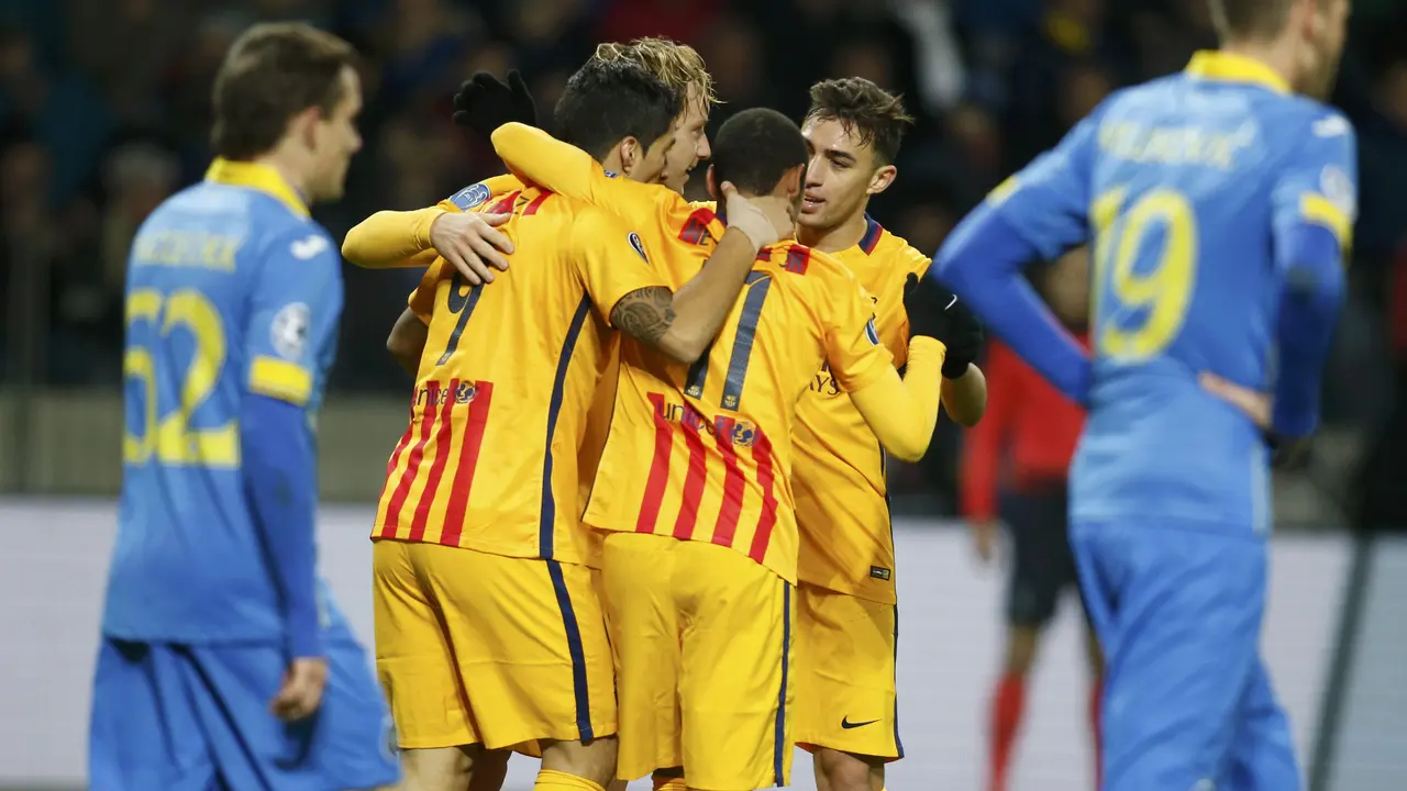 BATE Vs Barcelona (Liputan6.com)