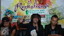 Candil membentuk grup bernama Candil In The Rockalisasi, Jakarta, Rabu (27/04). Candil In The Rockalisasi melahirkan album perdana mereka yang diberi nama 'Rockalisasi' dengan singlenya yang berjudul sama. (Liputan6.com/Herman Zakharia)