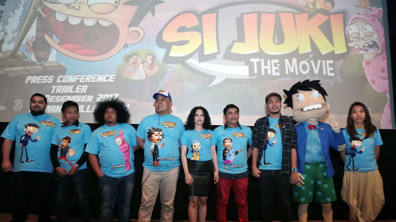 [Bintang] Preskon film Si Juki The Movie