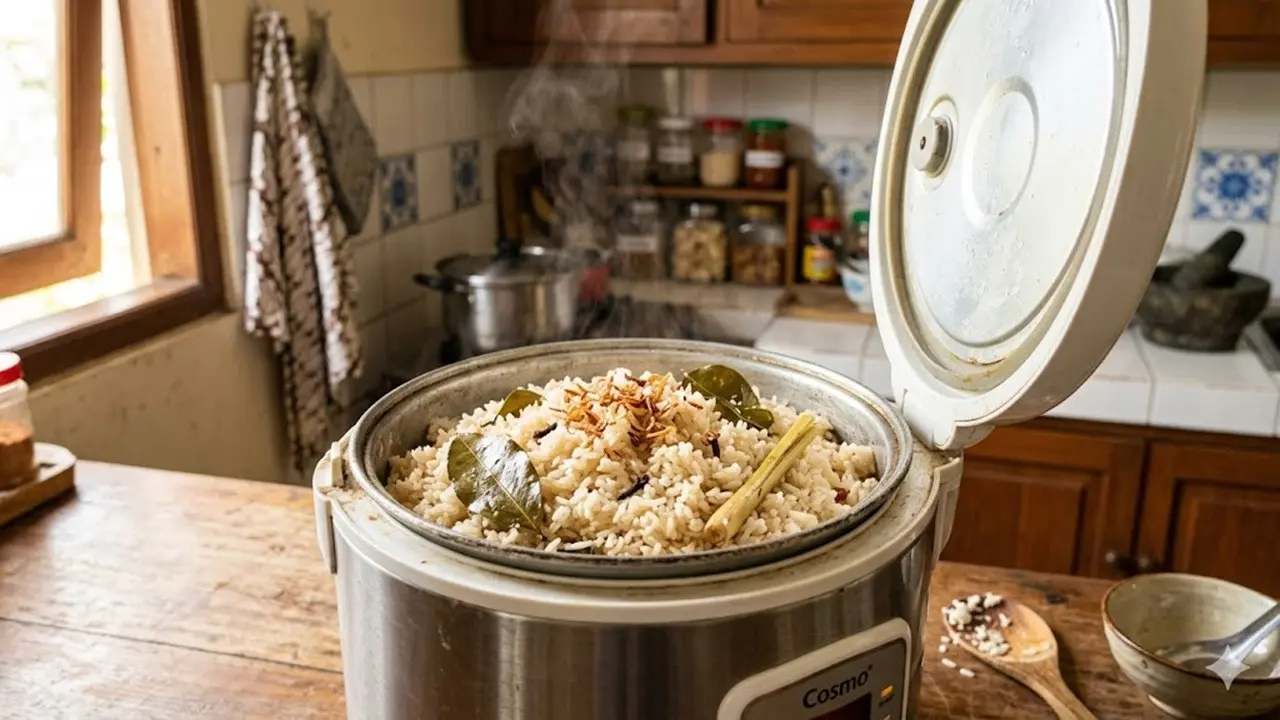 Nasi Uduk Rice Cooker