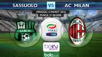 Susunan Pemain Sassuolo vs AC Milan