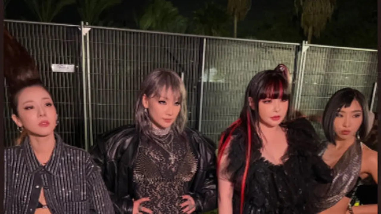 6 Momen 2NE1 Reuni di Panggung Coachella 2022, Bikin Penggemar Heboh