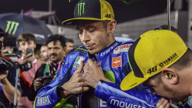 Pembalap Movistar Yamaha, Valentino Rossi, membidik 10 besar pada kualifikasi MotoGP Argentina 2017. 