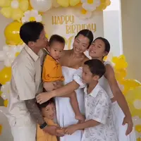 Lihat di sini gaya Jennifer Bachdim rayakan ulang tahun ke-38. (foto: IG/Jennifer Bachdim).
