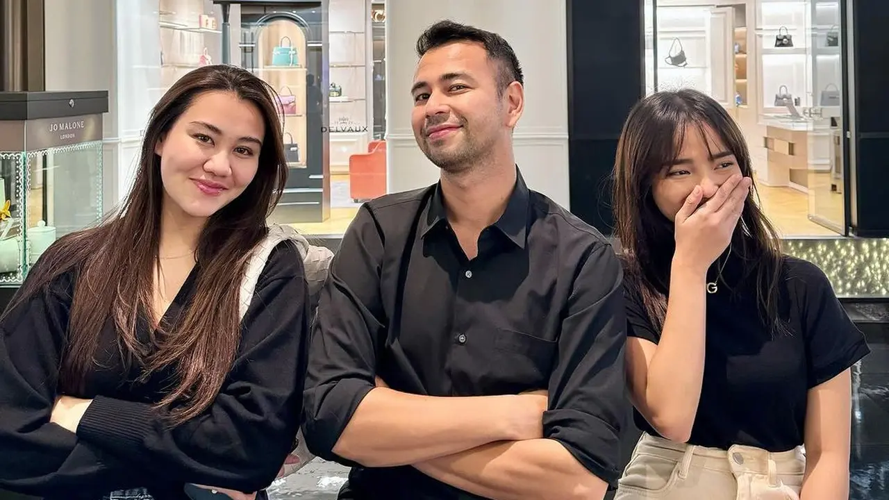 Raffi Ahmad Bareng Fuji dan Aaliyah Massaid