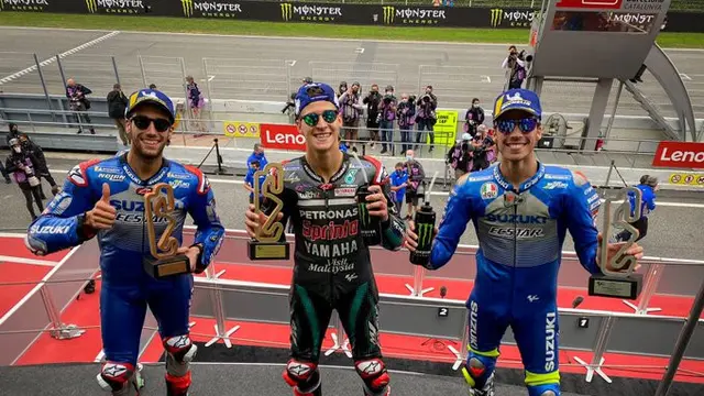 Fabio Quartararo Juara MotoGP Catalunya 2020