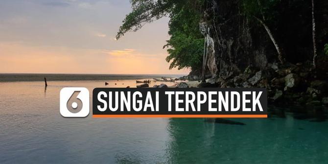 VIDEO: Mengintip Keindahan Sungai Tamborasi, Sungai Terpendek di Dunia