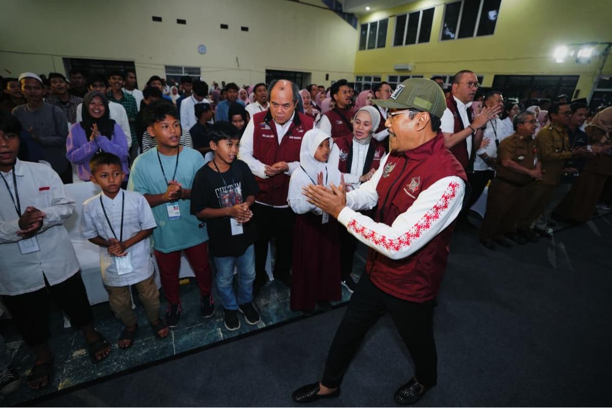Menteri Sosial Saifullah Yusuf (Gus Ipul) di Sekolah Rakyat Banjarbaru, Kalimantan Selatan