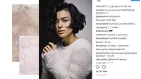 Intip Gaya Sensual Eva Celia dengan Rambut Curly