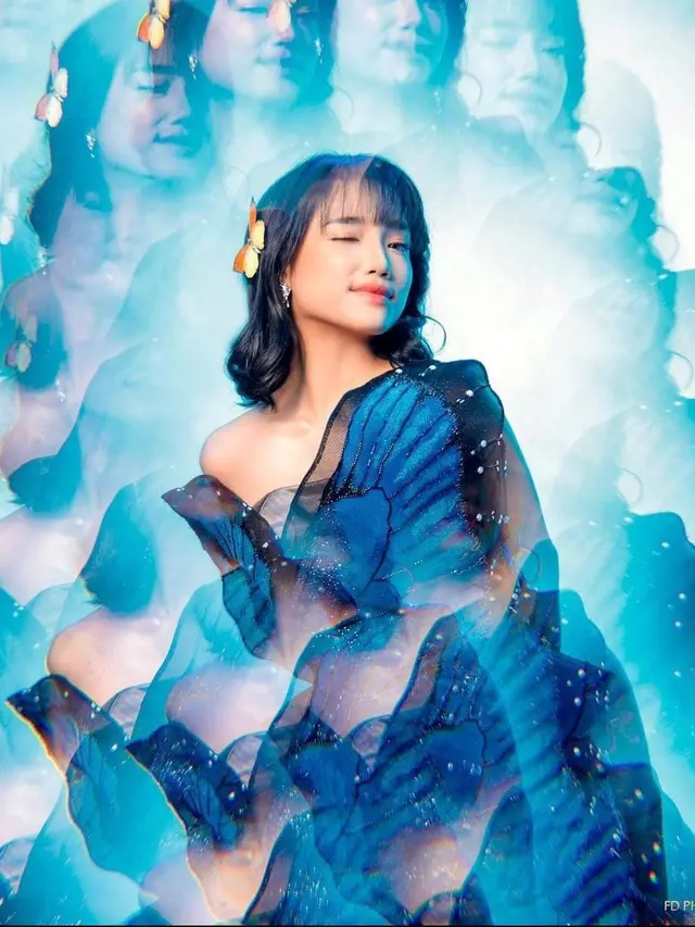 Fuji jalani pemotretan bak Tingkerbell