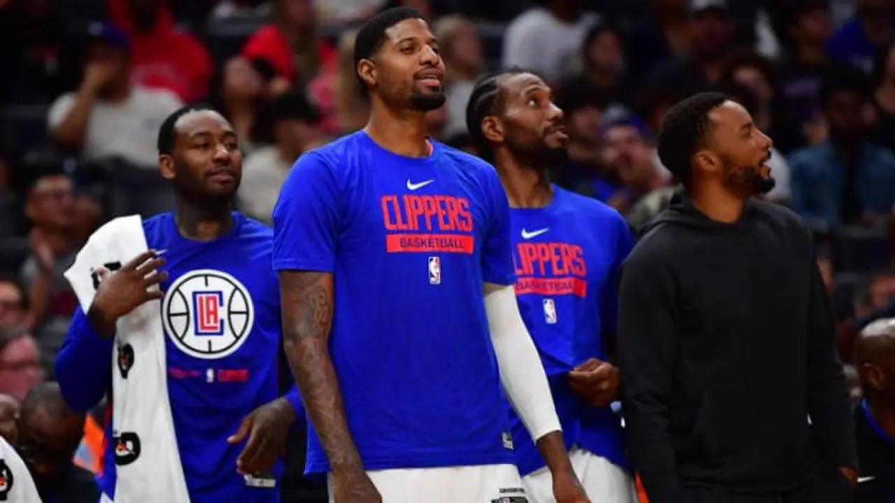 Foto: Kawhi Leonard dan Paul George