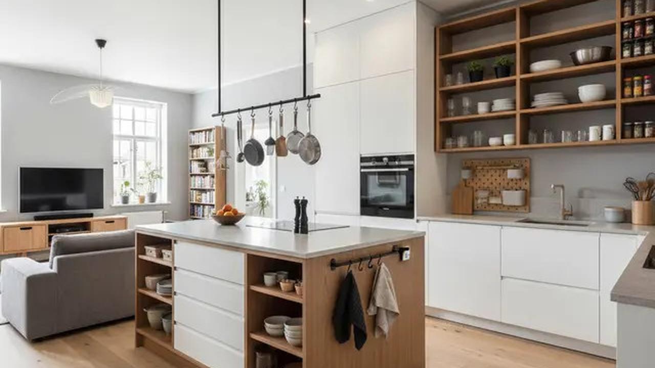 7 Tren Desain Dapur Menyatu dengan Ruang Keluarga Bergaya Open Space