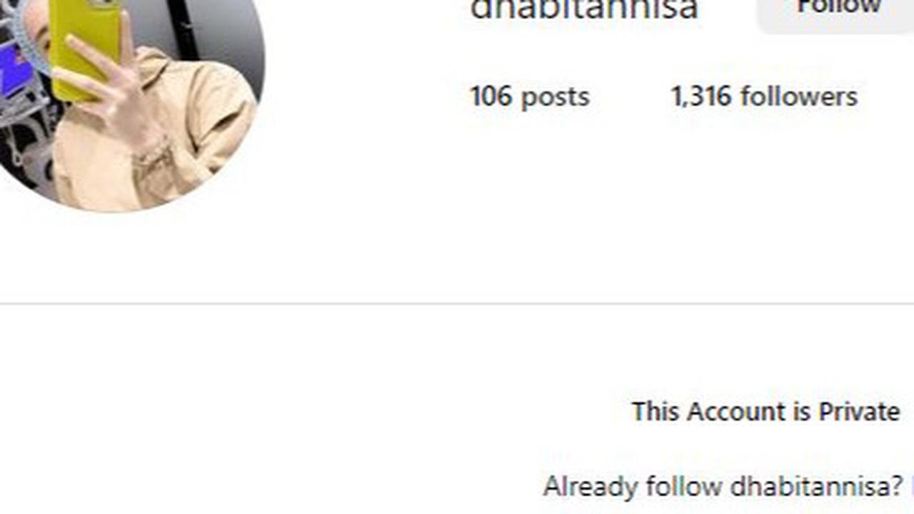 Dhabitannisa Auni Instagram