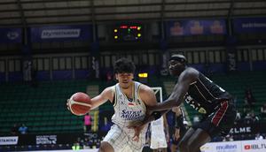 Satria Muda Pertamina Bandung menaklukkan Satya Wacana Salatiga 97-59 pada lanjutan Indonesian Basketball League (IBL) 2026 di Bandung Arena, Rabu (4/3/2026) malam. (Doc Satria Muda)