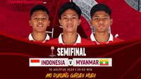 Link Live Streaming AFF U-16 2022 : Indonesia Vs Myanmar di Vidio, 10 Agustus 2022. (Sumber : dok. vidio.com)