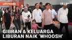 Libur Panjang, Gibran Ajak Keluarga ke Bandung Naik Kereta Cepat &lsquo;Whoosh&rsquo;