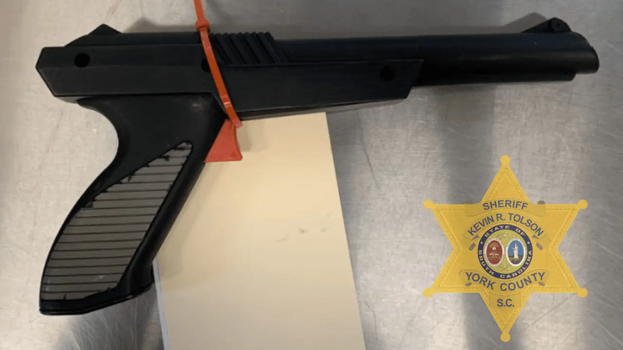 Perampok di AS gunakan pistol mainan untuk game Nintendo Duck Hunt buat aksi perampokan (York County Sheriff's Office)