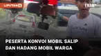 Beredar video viral terkait kerusuhan dari salah satu peserta konvoi mobil. Aksi tersebut terjadi di sekitar jalan Pangandaran arah ke Bandung