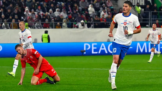 Swiss Benamkan Republik Ceko di UEFA Nations League