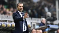 Marco Giampaolo beraksi saat menukangi Sampdoria, beberapa waktu lalu. AC Milan menunjuk Marco Giampaolo sebagai pelatih baru.  (AFP / Miguel Medina)