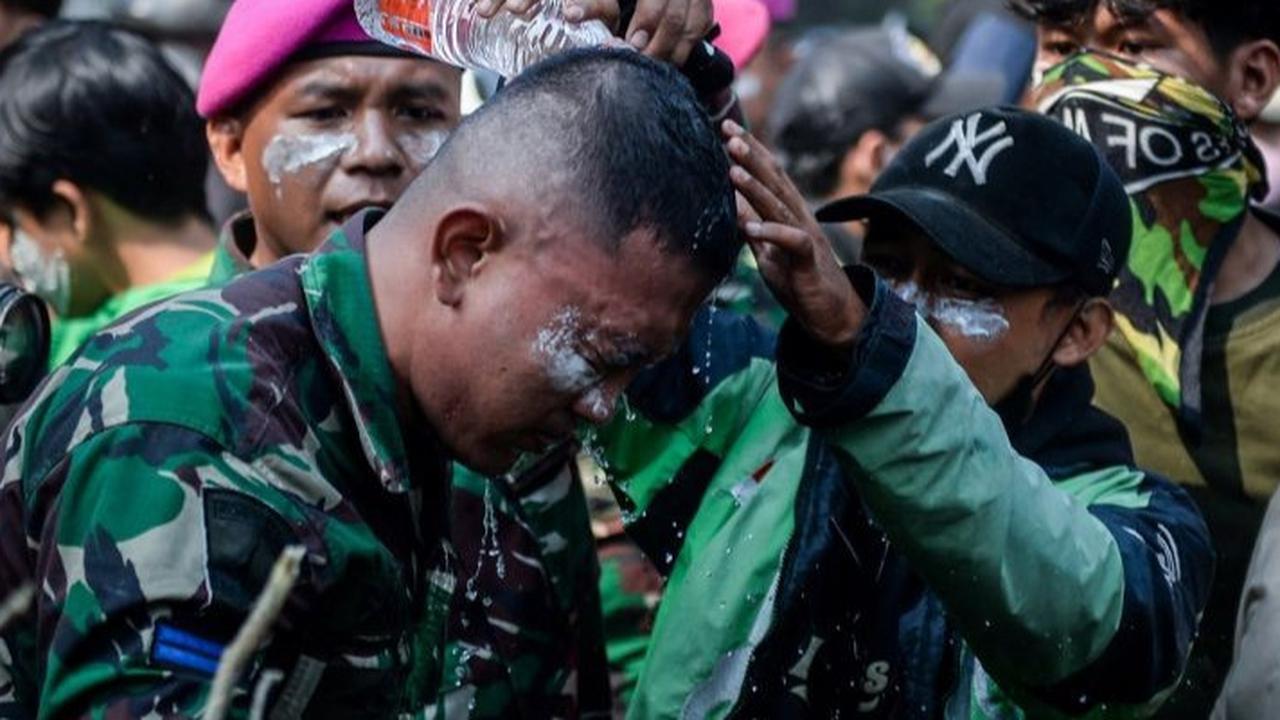 Viral Video Anggota BAIS Diamankan Personel Brimob saat Demo Rusuh, Begini Penjelasan TNI AD