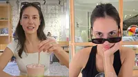 7 Potret Pevita Pearce Nongkrong di Kafe Milik Suami, Spill Minuman Favorit