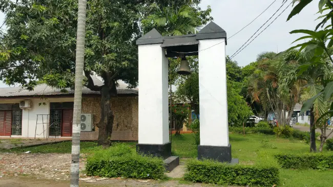 Gereja Tugu merupakan salah satu gereja tertua di Indonesia. (Liputan6.com/Nanda Perdana Putra)