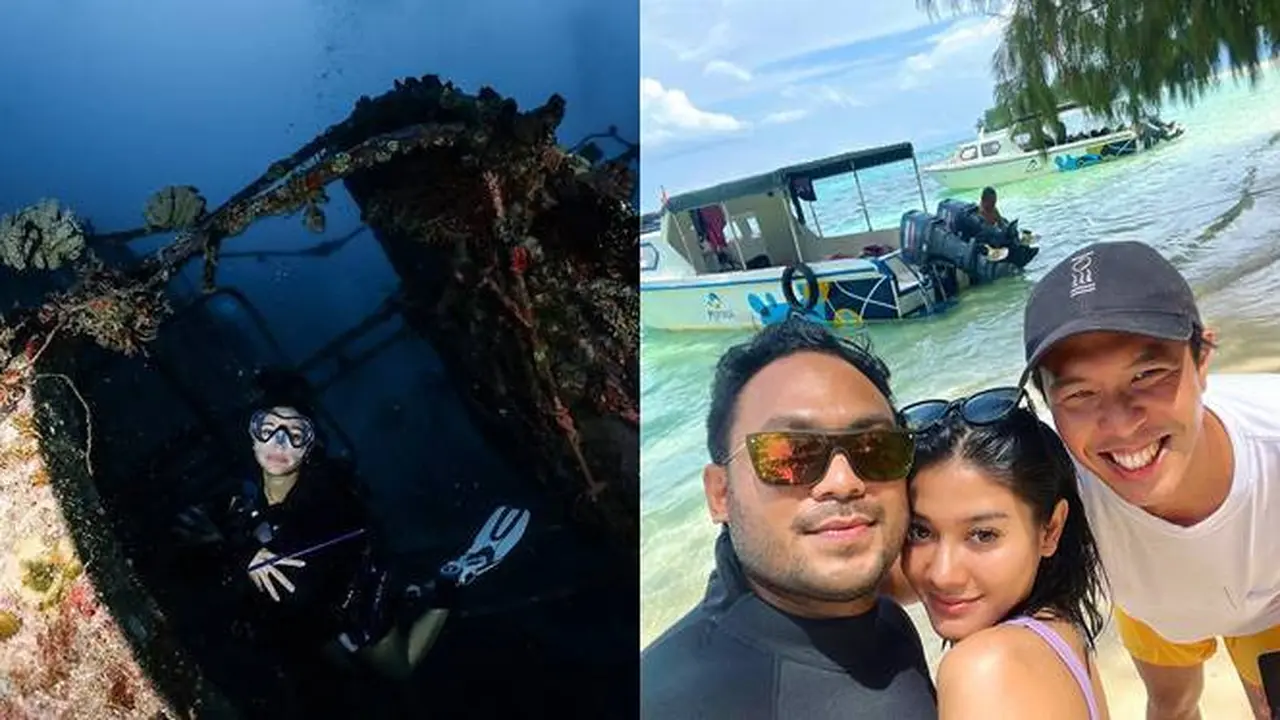 Jalani Sertifikasi Menyelam, Ini 7 Potret Naysilla Mirdad di Pulau Morotai