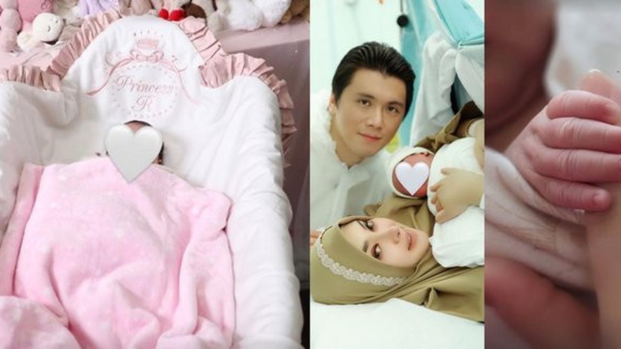 Potret Syahrini Mulai Mengungkap Wajah Baby Princess R dengan Pipi Bulat yang Menggemaskan