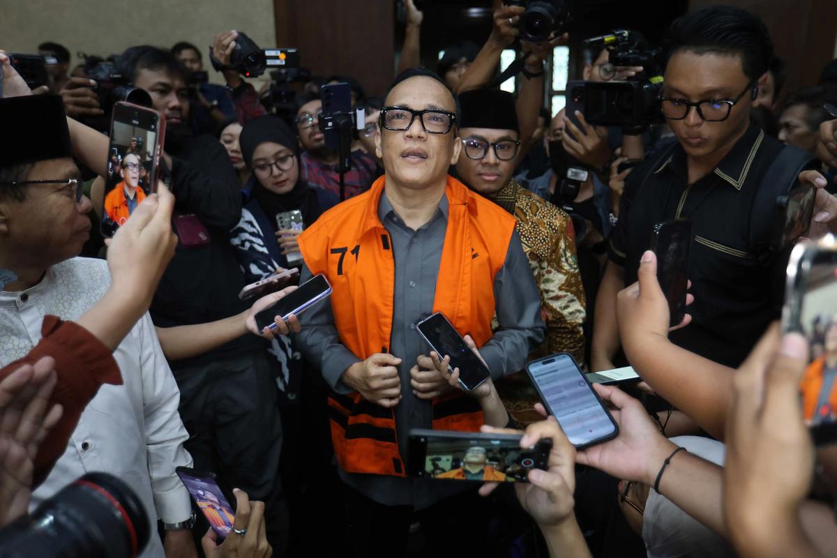 FOTO: Noel Divonis Empat Setengah Tahun Penjara dalam Kasus Sertifikasi K3