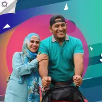 Cinta Said Bajuri dan istri yang dibawa ke liang lahat. (Foto: dok. Pribadi Desain: Nurman Abdul Hakim/Bintang,com)